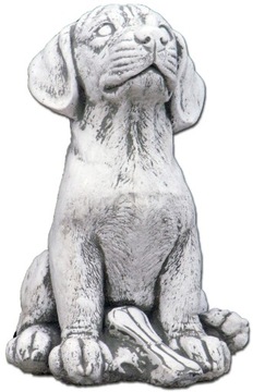 Pies figura betonowa do ogrodu