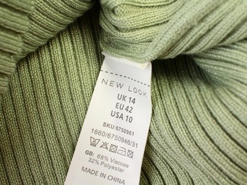 NEW LOOK Sweter sweterek damski slim fit modny design r. XL 42