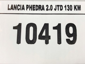 LANCIA PHEDRA LAMPA INTERIÉR OSVĚTLENÍ 02-10