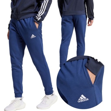 ADIDAS SPODNIE DRESOWE MĘSKIE SPORTOWE BAWEŁNA NA SIŁOWNIĘ KLASYCZNE R XL