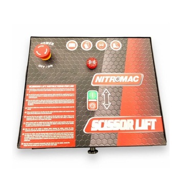 Мобильный ножничный подъемник Nitromac SS3500 3500 кг