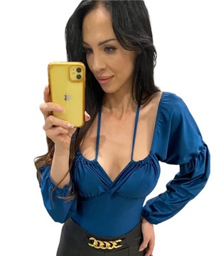 АТЛАСНЫЕ СТИЛЬНЫЕ ЖЕНСКИЕ БОДИ С РЕМЕШКОМ ХОККЕР