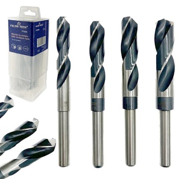 WIERTŁA DO METALU ZESTAW HSS 14-20MM ZESTAW 4SZT.
