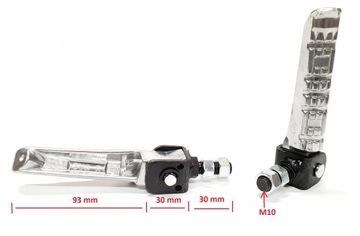 ПОДДЕРЖКИ ДЛЯ НОГ ЗАДНЕГО ПАССАЖИРА, СКЛАДНЫЕ, УНИВЕРСАЛЬНЫЕ