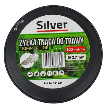 УСИЛЕННАЯ СТРУНА ДЛЯ БЕНЗИНОВОГО БАТТЕРА BUTTER BUTTER, 2,7 мм, 100 м, СКРУЧЕННАЯ