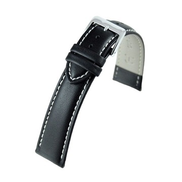 PASEK DO ZEGARKA CZARNY HORIDO 547.01.22 22mm