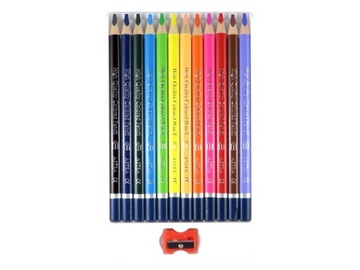 ЦЕНЦИЛИ ТОЛСТЫЕ ТРЕУГОЛЬНЫЕ JUMBO ASTRA 12 ШТ + БЕСПЛАТНО