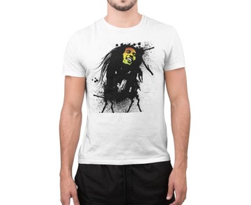 Koszulka T-shirt Męski BOB MARLEY -M