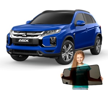 ZASŁONKI NA MAGNESACH DEDYKOWANE MITSUBISHI ASX