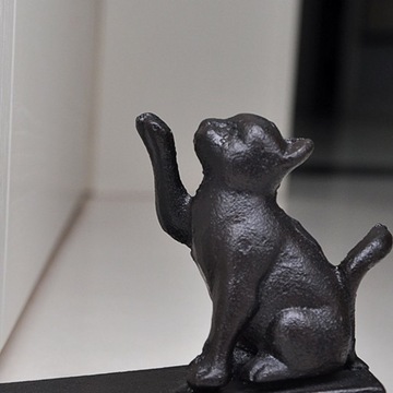 STOP THE CAT SAFE FINGER PROTECTOR FLOOR PROTECTOR DOOR STOP ORNAMENT