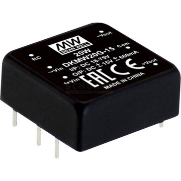 Moduł przetwornicy DC/DC Mean Well 830mA 20W