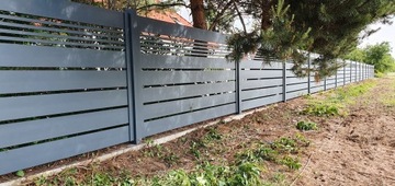 Brama żaluzja aluminiowa 4x1,50 żaluzjowa