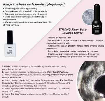 DIDIER STRONG FIBER BASE 8ML строительная основа