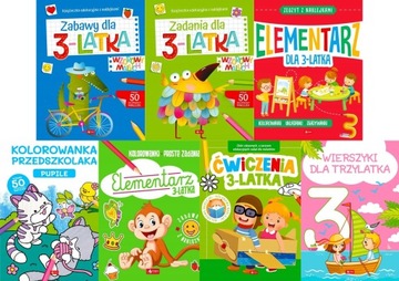 Zestaw edukacyjny dla 3-latka