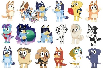 TATUAŻE ZMYWALNE DLA DZIECI BLUEY BINGO PIES CG437