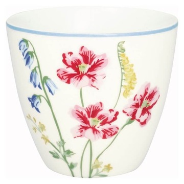 KUBEK PORCELANOWY latte Elwin White Green Gate, 250 ml