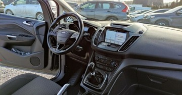 Ford C-MAX II Grand C-MAX Facelifting 1.0 EcoBoost 125KM 2017 Ford Grand C-MAX 1.0i 125kM Klima Asystent Temp.Grzane Kierownica Navi GOT, zdjęcie 6