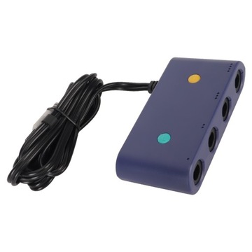 ZŁĄCZE 4-PORTOWE KONWERTER DLA NGC DO WIIU/PC/SW