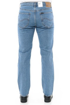 LEE WEST spodnie męskie jeansy proste W38 L34