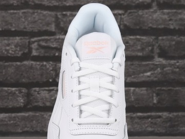 Buty sneakersy damskie Reebok COURT ADVANCE BOLD WHITE SKÓRA