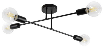 LAMPA SUFITOWA PLAFON ŻYRANDOL LOFT EDISON LED
