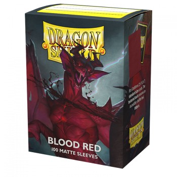 Dragon Shield Matte Sleeves Blood Red (100)