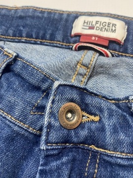 Tommy Hilfiger oryginalne Jeansowe niebieskie SPODENKI W 31