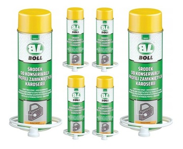 BOLL SPRAY DO KONSERWACJI PROFILI 3000ml BURSZTYN