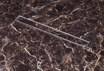 ЛИНЕЙНЫЙ СЛИВ 2в1 ЗОЛОТО BRUSHED для плитки шириной 60 см