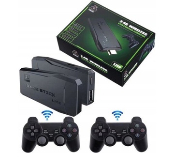 ИГРОВАЯ КОНСОЛЬ РЕТРО, 64 ГБ, HDMI, 2 ПКД, 2,4 ГБ, 10 000 ИГР