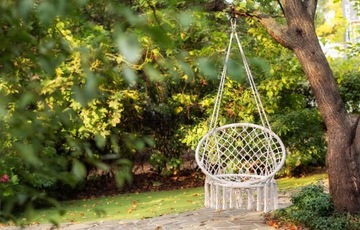 FOTEL WISZĄCY HUŚTAWKA OGRODOWA GNIAZDO BOCIANIE