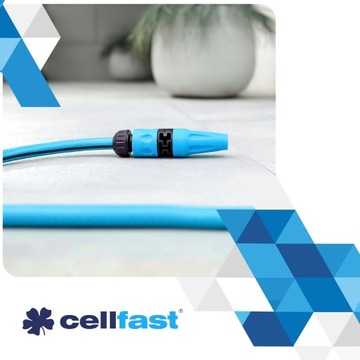 Садовый шланг на тележке, катушка, катушка Cellfast, комплект спринклеров STRONG, 3/4 дюйма, 30 м