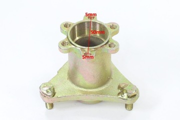 СТУПИЦА ПЕРЕДНЕГО КОЛЕСА ATV 125 BOMBARDIER ДИСКОВЫЙ ТОРМОЗ