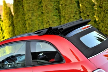 Fiat 500 II CC Seria 1 0.9 TwinAir 85KM 2015 Fiat 500 900 85KM TwinAir Cabrio Klima Pdc, zdjęcie 28