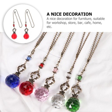 Ga-Home Decor Вентилятор Тяговая Цепочка Кристалл