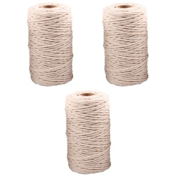 Плетеный хлопковый шнур, 300 м.