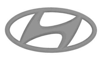 HYUNDAI IONIQ 5 LOGO NA PŘEDNÍ