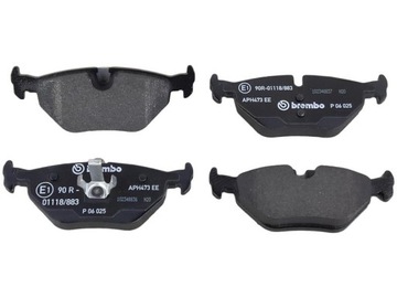 P 06 025 ТОРМОЗНЫЕ КОЛОДКИ BREMBO BMW 3 (E46)