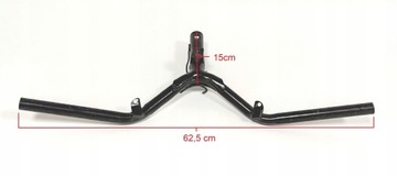 GY6 РУЛЕВОЕ КОЛЕСО ЧЕРНОЕ BENZER ROMET ROUTER ZIPP