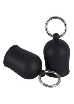 Pompka do sutków UNISEX z Metalowym Pierścieniem Stymulujące 2 sztuki