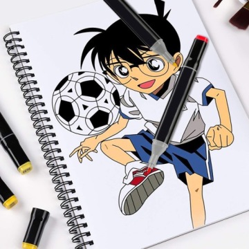 СПИРТОВЫЕ МАРКЕРЫ FLAMASTERS MAZASTERS ДВУСТОРОННЯЯ БУМАГА ПРЕМИУМ НАБОР