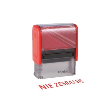 Śmieszne Pieczątki, NIE ZESRAJ SIĘ - Prezent