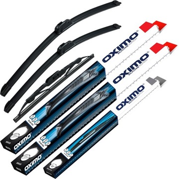 WYCIERACZKI PŁASKIE DO VW GOLF 4 IV PRZÓD + TYŁ