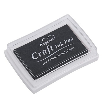 Tłoczenie DIY Pad Finger Print Paper Wood Black