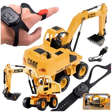 ИГРУШКА ДЛЯ ДЕТЕЙ РУЧНОЙ ЭКСКАВАТОР С ДИСТАНЦИОННЫМ УПРАВЛЕНИЕМ ЖЕСТАМИ РУК, ДВИЖУЩИЙСЯ КОВШ
