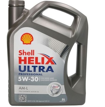 5L OLEJ SHELL 5w30 HELIX ULTRA PROFESSIONAL AM-L