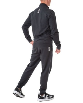 Фирменный мужской спортивный костюм EMPORIO ARMANI EA7 ЧЕРНЫЙ НОВЫЙ размер L