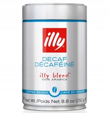 Kawa bezkofeinowa ziarnista ILLY Decaf 250g