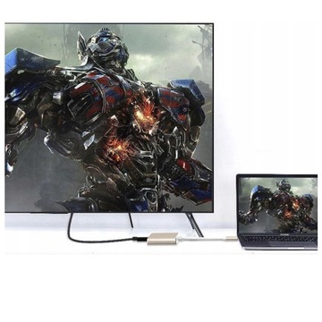 Переходник USB-C на HDMI дополнительно USB 3.1 ноутбук смартфон iPad MacBook