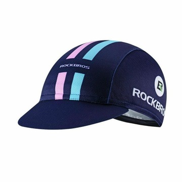 ROCKBROS Czapka Kolarska Sportowa Niebieska